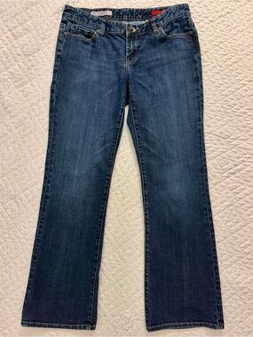 Express X2 Slim Fit Medium Wash Bootcut Flare Jeans Size 10 EUC